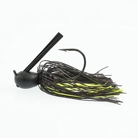 Missile Baits Mini Flip Jig  12Oz Black Neon MJMF12-BLKN